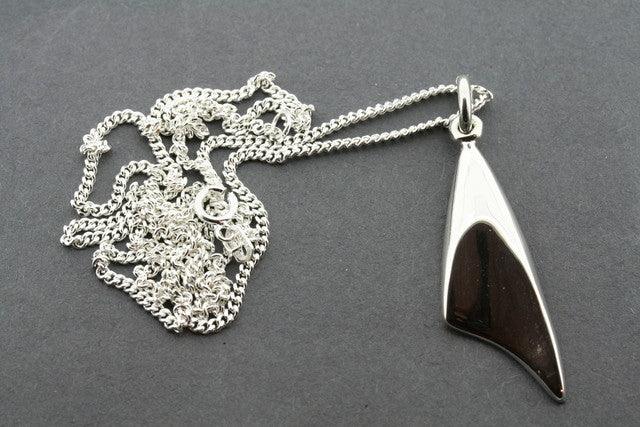 Elegant Silver Pendant Necklace with 80cm Chain - Perfect for Women's Daily Wear, Gifts & Special Occasions