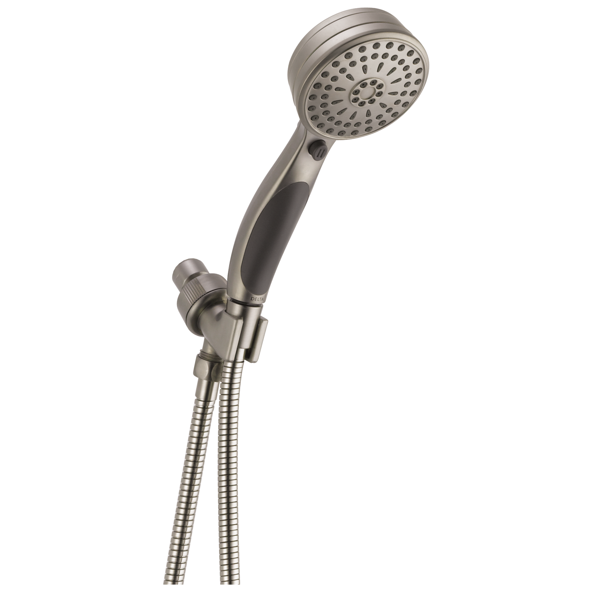 ActivTouch 8-Spray Stainless Steel Shower Head with Handheld Shower Mount - Delta-Compatible for Bathroom & Spa Relaxation