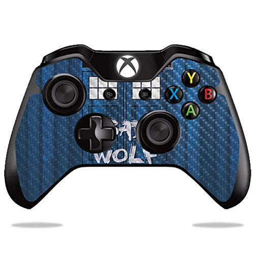 Premium Carbon Fiber Skin for Microsoft Xbox One & One S Controller - Time Lord Design | Protective, Durable Textured Finish | Easy to Apply & Remove | Made in USA | Perfect for Gaming, Collectors & Customization Enthusiasts