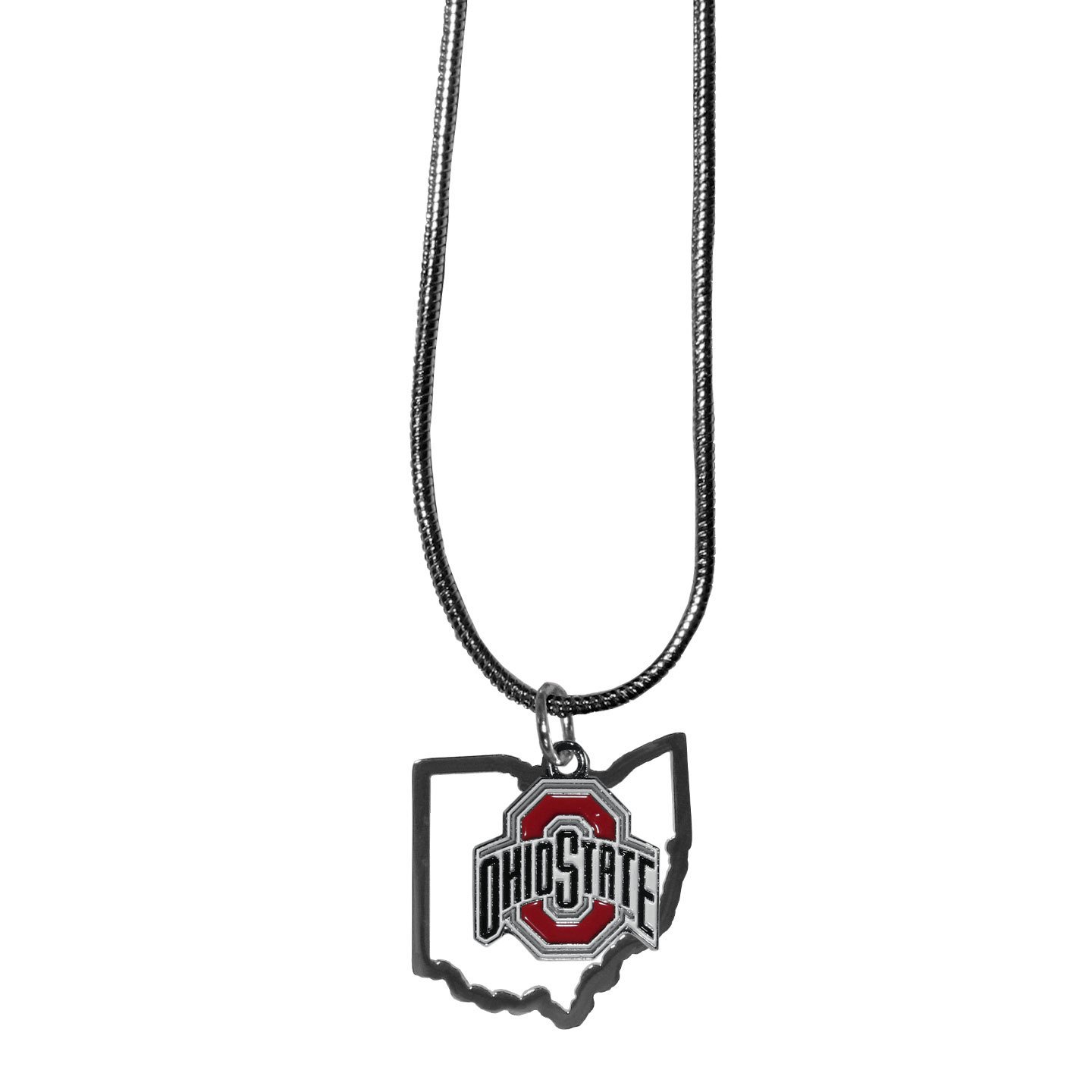 Siskiyou NCAA Unisex State Charm Necklace for Men & Women - Perfect for College Fans, Game Day & Graduation Gifts