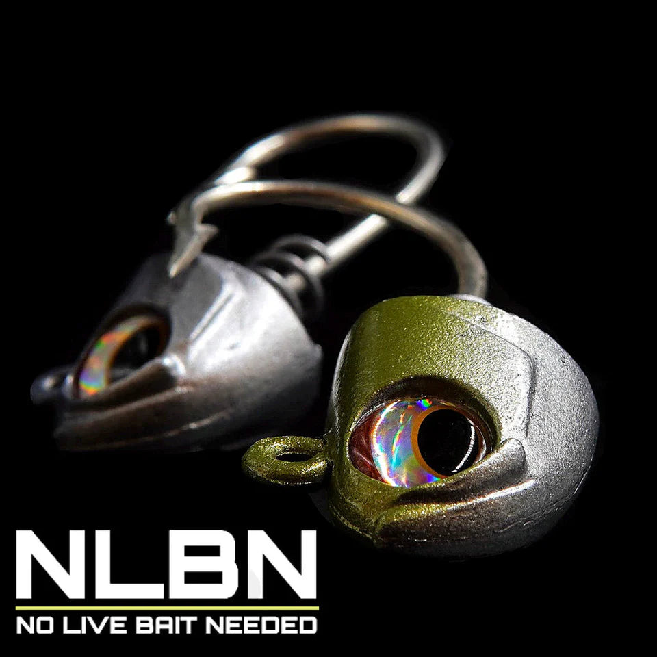 NLBN 5 Inch Jig Heads for Bass Fishing - Premium Saltwater & Freshwater Fishing Lures for Trout, Walleye, and Crappie | Perfect for Casting, Trolling, and Jigging