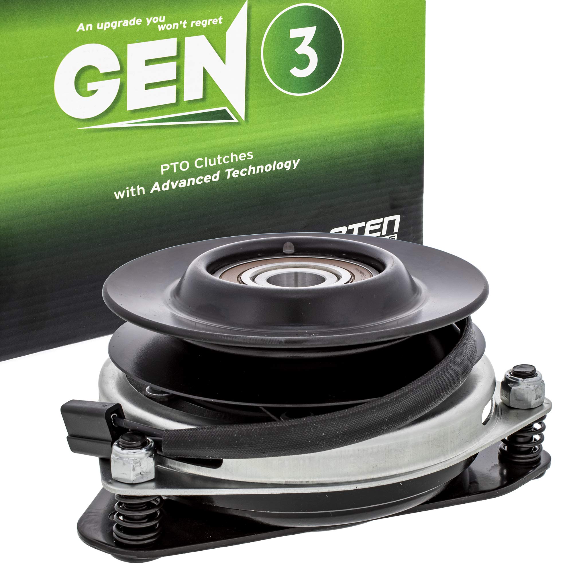 8TEN PTO Clutch Replacement for Cub Cadet, MTD, Toro, Ogura, Snapper, Ferris - Compatible with GT-JD11, MA-GT-JD11, 01008434P, 124833, 54-0220, 5023100SM - Perfect for Lawn Mowers, Tractors, and Outdoor Power Equipment
