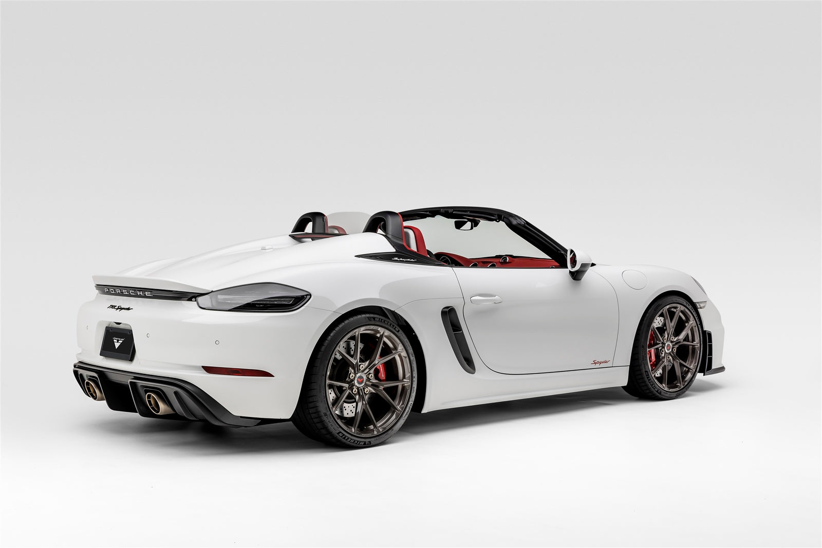 Porsche 718 Spyder VFA 103 Diecast Model Car - 1:18 Scale Collectible Toy for Adults & Kids - Perfect for Display, Gifts & Car Enthusiast Collections