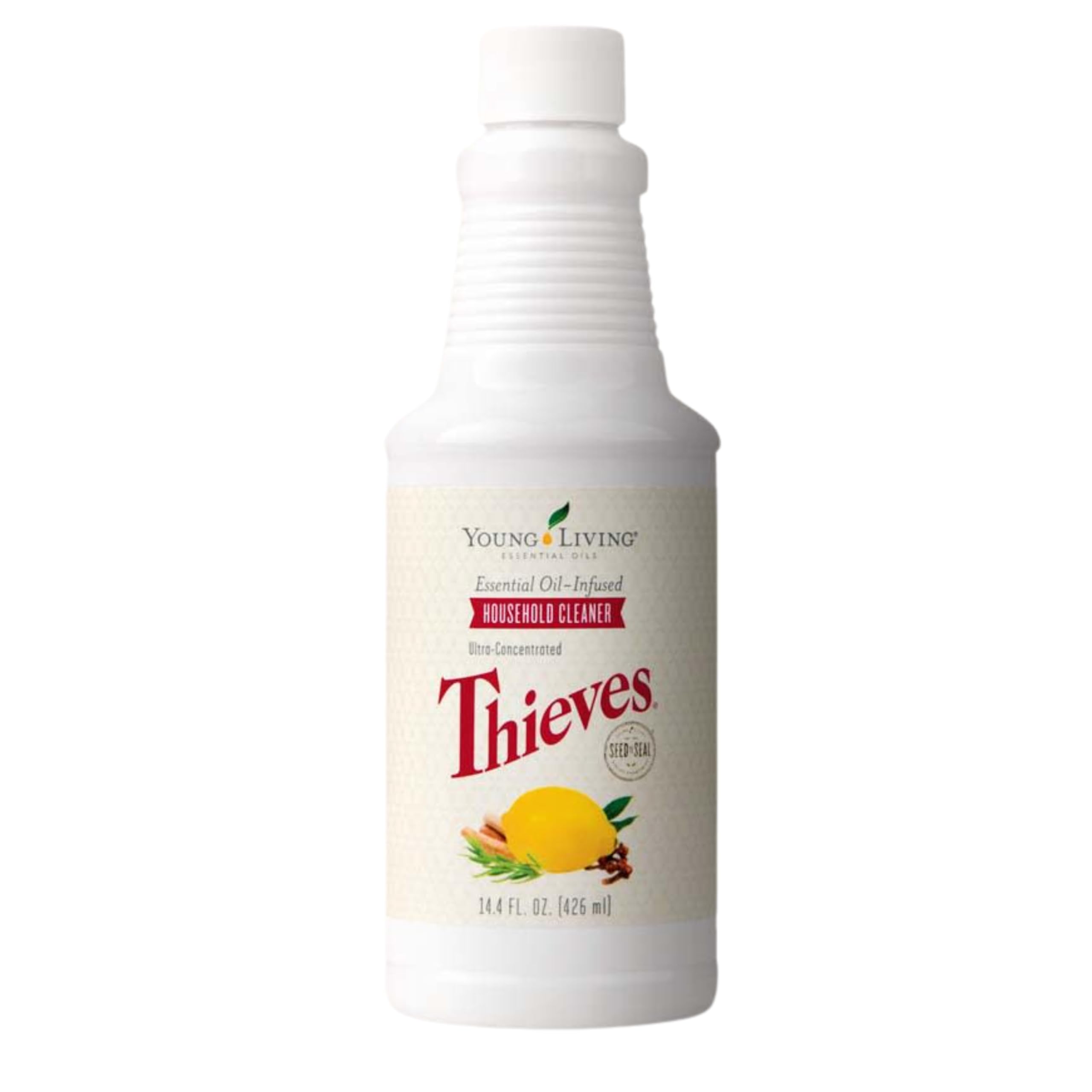 Young Living Thieves All-Purpose Cleaner 14.4 oz | Plant-Based Natural Household Cleaner with Essential Oils | Safe for Floors, Mirrors, Carpets & Pet Areas | Multi-Surface Cleaner for Kitchen, Bathroom & Living Room