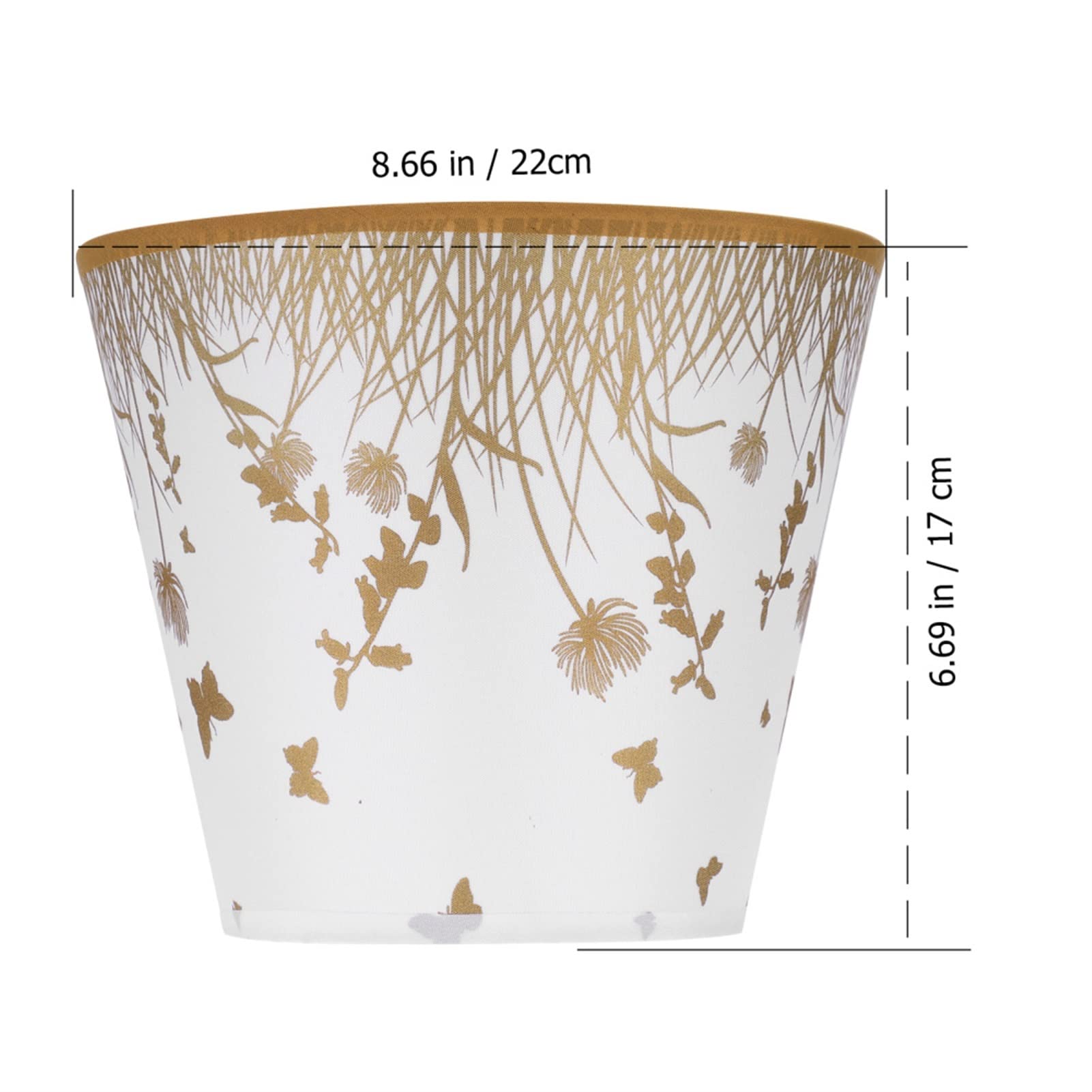 1PC Fashionable Beige Lampshade - Decorative Lamp Cover for Home, Bedroom, Living Room, Office - Soft Lighting & Stylish Decor