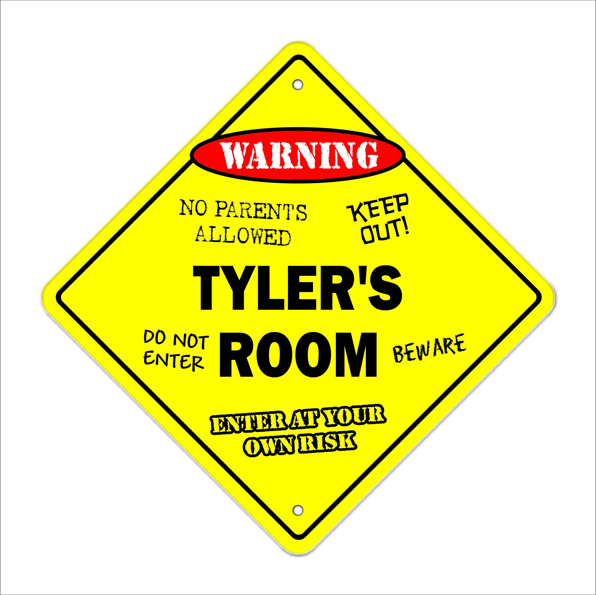 Tyler's Room Sign Crossing Zone - 14