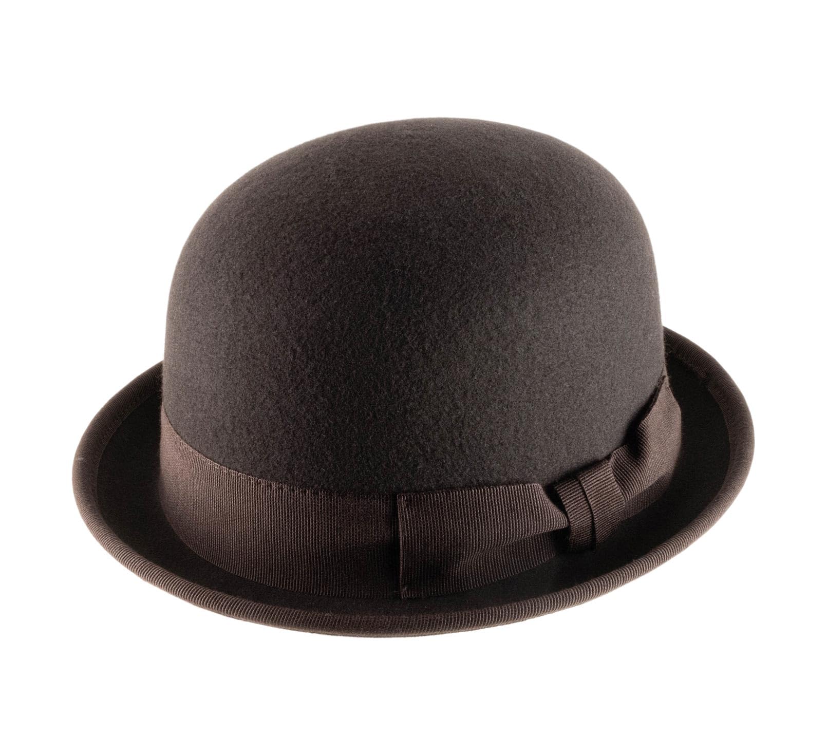 Devyn Wool Felt Bowler Hat for Men & Women - Vintage Style