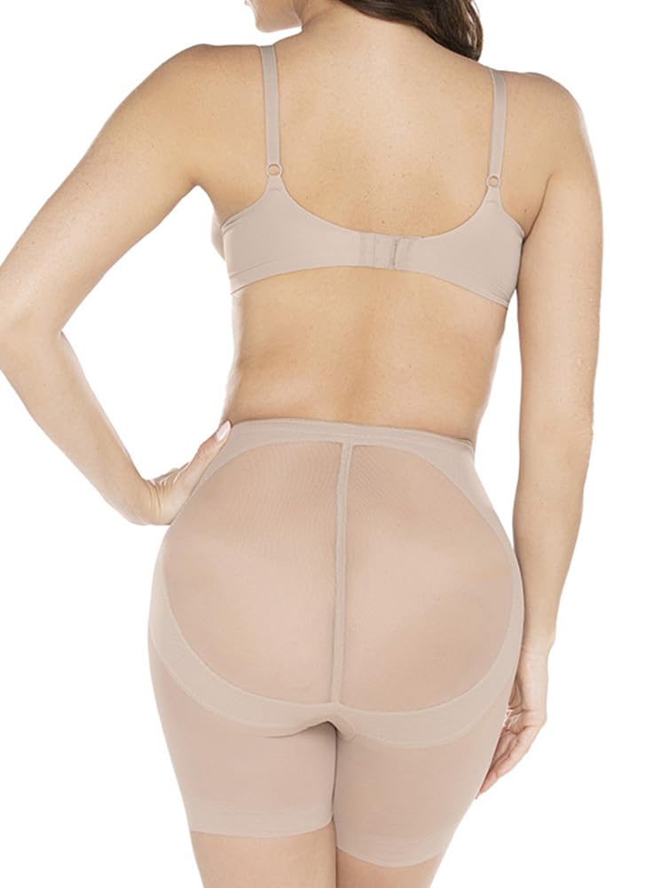 Miraclesuit Women's Rear Lifting Boyshort Panties - High Waist Shaping Underwear for Tummy Control & Butt Lift | Perfect for Swimwear, Shapewear & Everyday Comfort