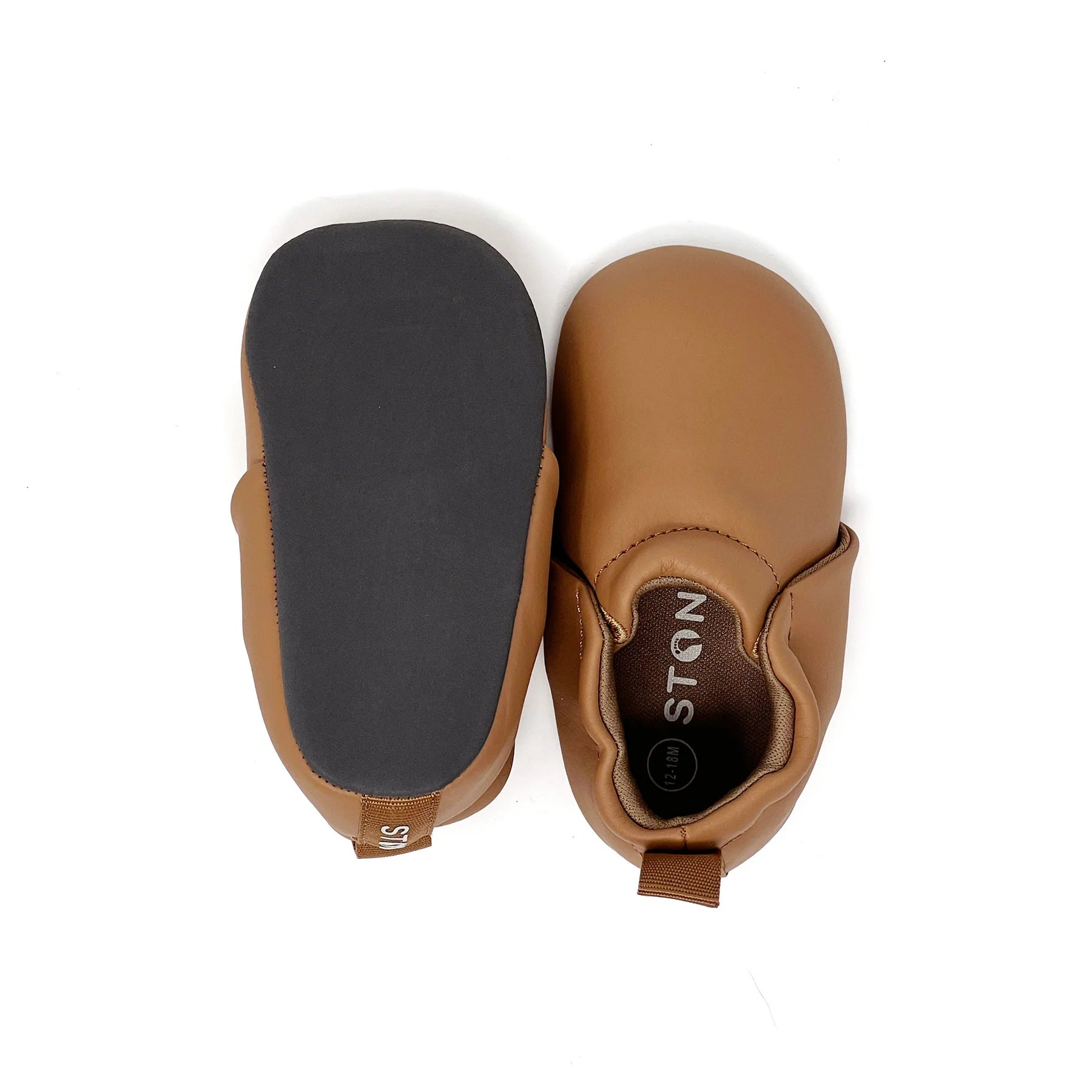 Stonz Camel Willow Baby Shoes - Soft & Comfortable First Walkers for Infants & Toddlers - Perfect for Indoor & Outdoor Play, Park Walks, and Everyday Adventures