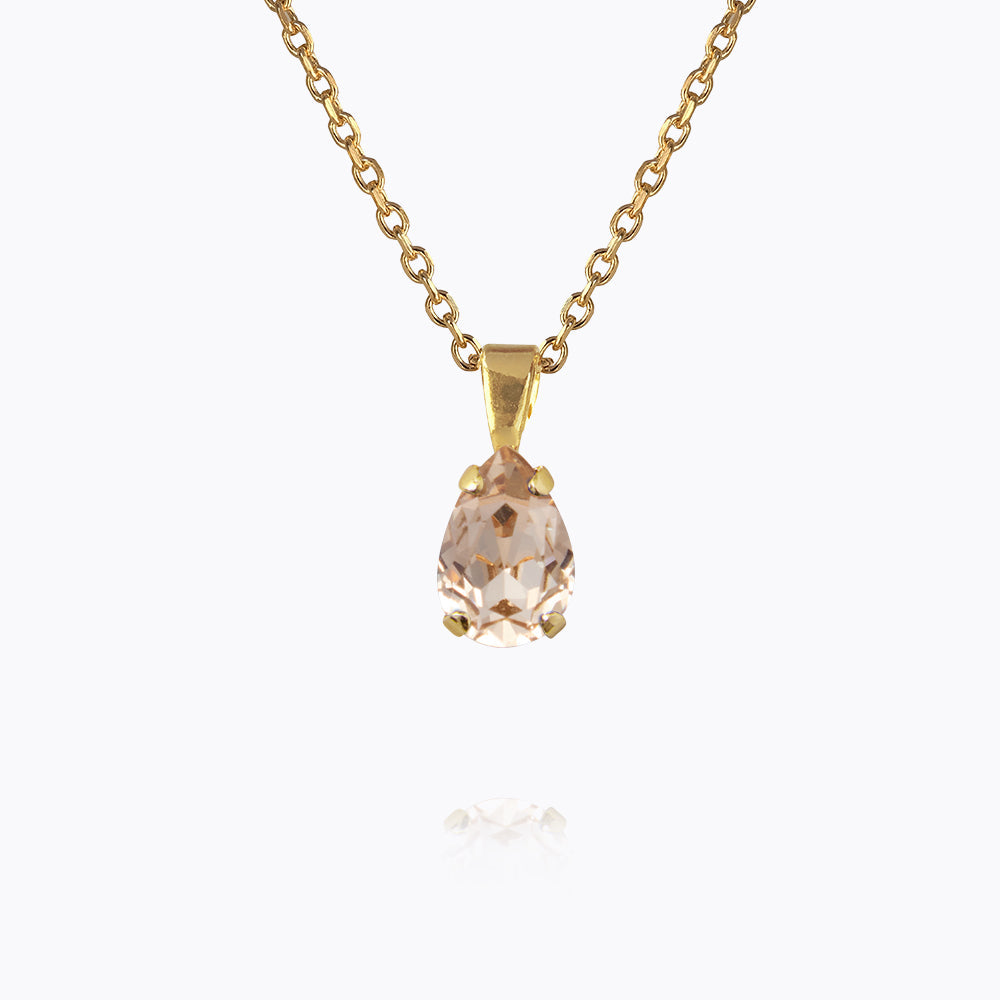 Elegant Petite Drop Necklace - Light Silk Pendant for Women | Perfect for Weddings, Parties & Everyday Wear