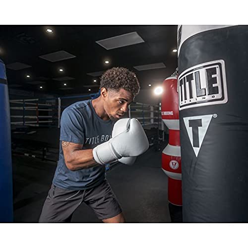 TITLE Boxing Ko-Vert Bag Gloves - Professional Training Boxing Gloves for Men & Women | Heavy Bag, Punching Bag, Kickboxing & MMA Workouts | Ideal for Gym, Home Training & Martial Arts Practice