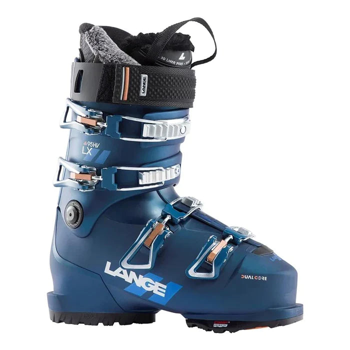 Lange LX 95 W HV GW Women's Ski Boots 2024 - High-Performance Alpine Skiing for Women - Perfect for Downhill Racing and Freeride Adventures