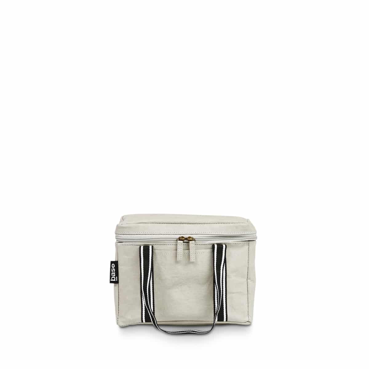 BASE SUPPLY Mini Cool Base Lunch Bag - Insulated Reusable Lunch Box for Kids & Adults, Stone Grey - Perfect for School, Work, Picnics & Outdoor Activities