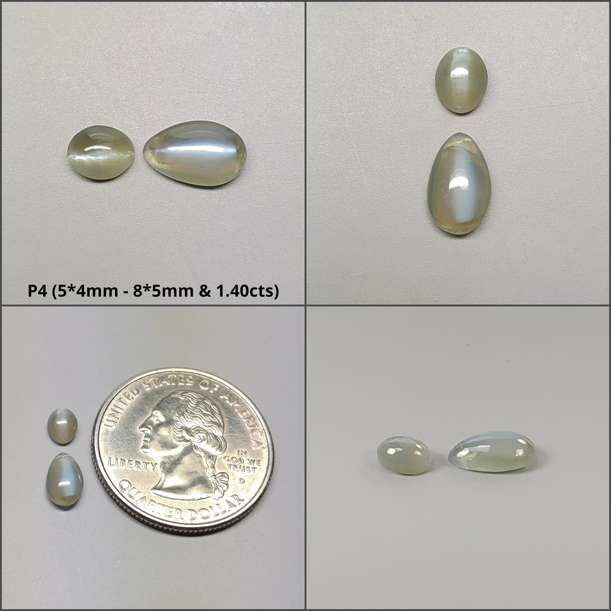 Natural Untreated Chrysoberyl Cat's Eye Gemstone Cabochon - Oval & Round Shapes for Jewelry Making, Healing Crystals & Collectors | High Quality Unheated Cat's Eye Stones for Rings, Pendants & Spiritual Use