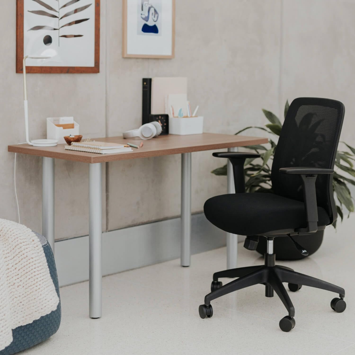 Haworth Assure Ergonomic Office Chair - Breathable Mesh Desk Chair for Home & Office - Comfortable Adjustable Task Chair for Long Hours - Perfect for Workstations & Home Offices