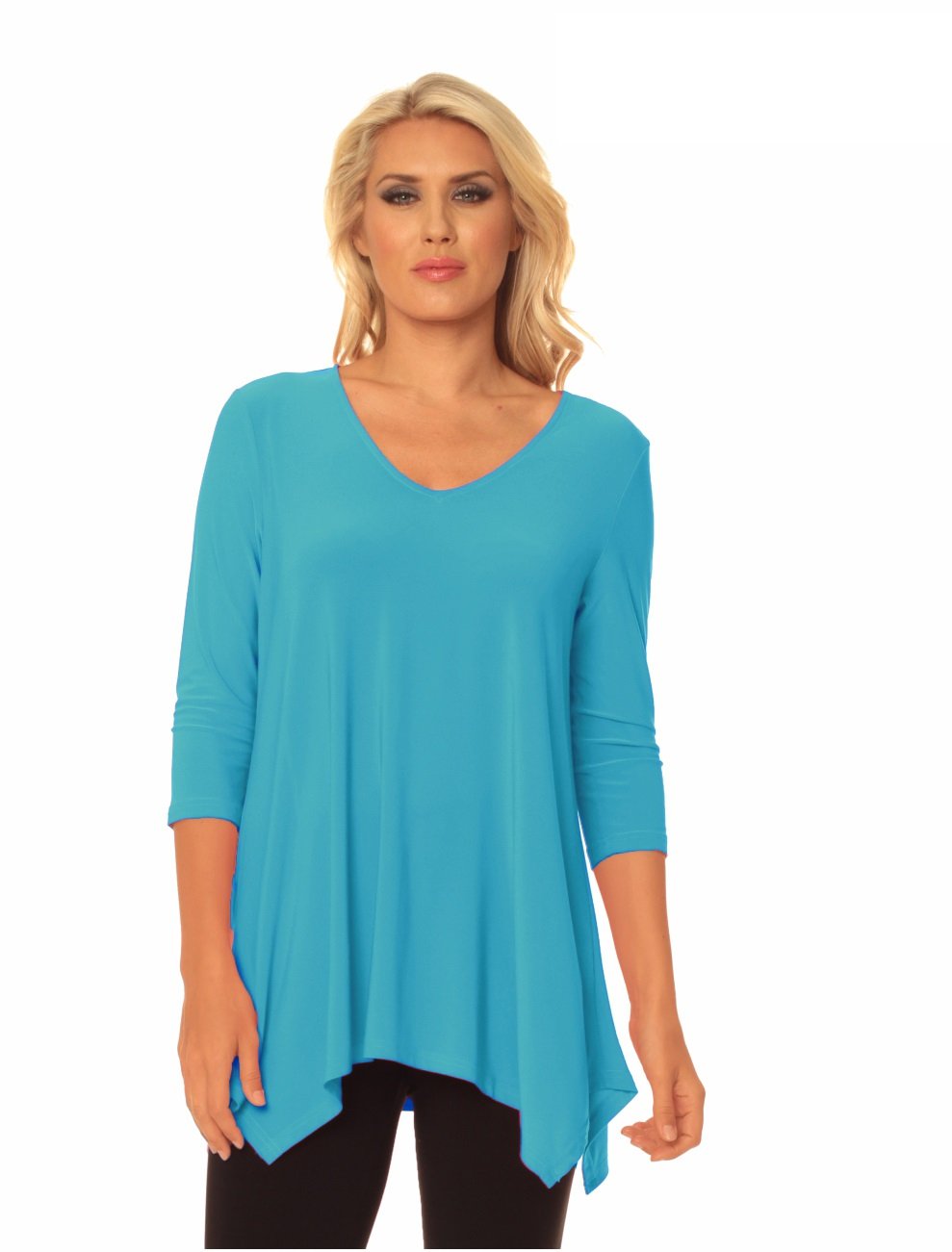 Stylish Alisha.D Women's Travel Wear Tunic - Summer Color Collection for Vacation & Casual Outfits