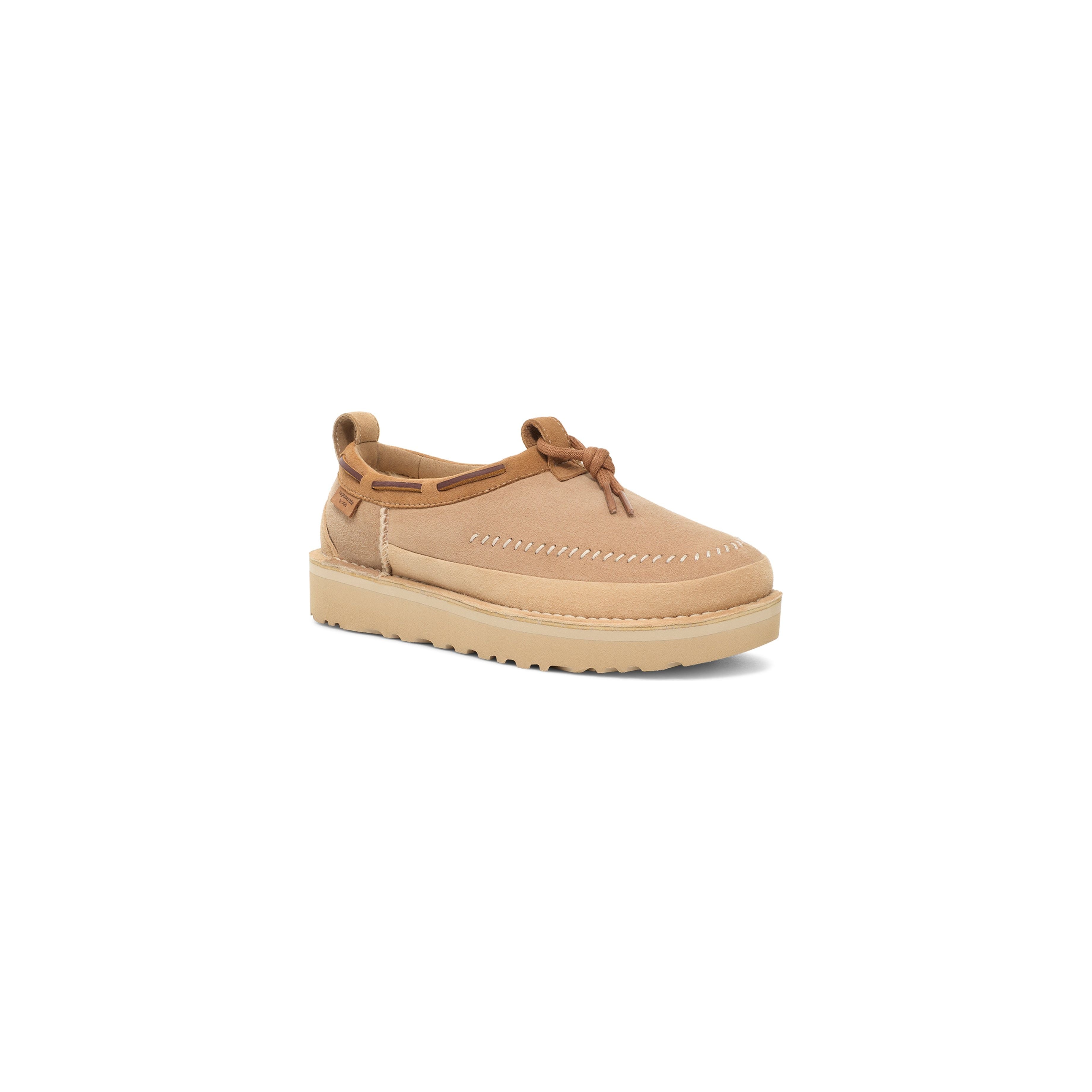 UGG Unisex Tasman Slippers - Regenerated Sand Color - Cozy Indoor & Outdoor House Shoes for Men and Women
