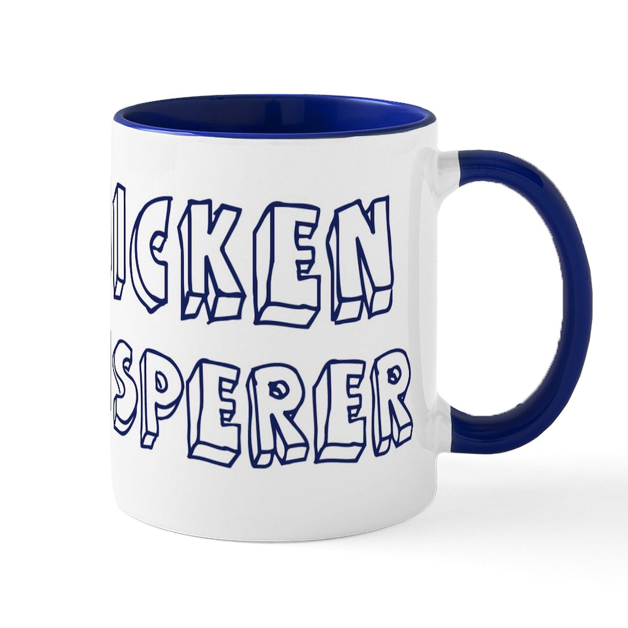 Chicken Whisperer 11 oz Ceramic Coffee Mug (325ml) - Funny Chicken Lover Gift for Farmers & Poultry Enthusiasts - Perfect for Morning Coffee, Tea, or Office Use