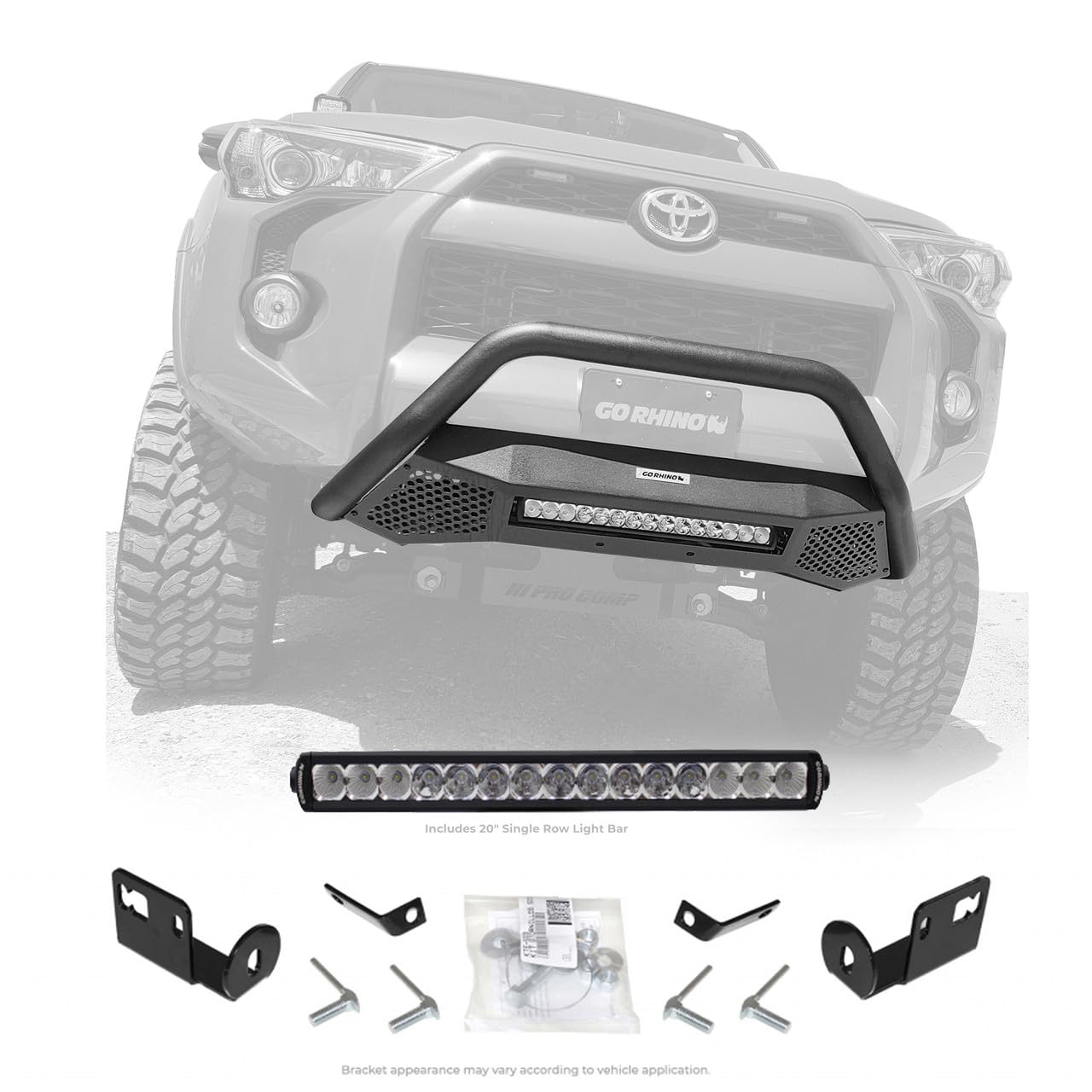 Go Rhino 5429720LT RC4 LR Bull Bar with Mounting Brackets - 20
