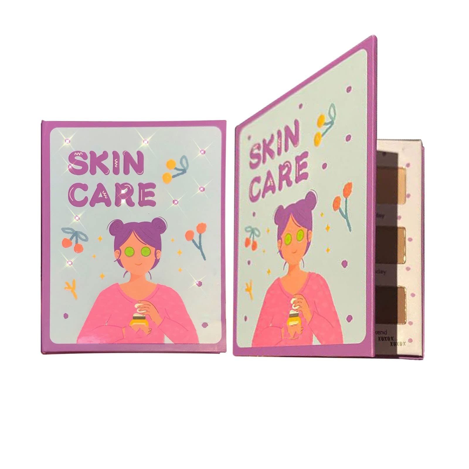 Pigmented Matte Eyeshadow Palette - Earth & Tea Colors for Girls, Perfect for Daily Makeup & Parties