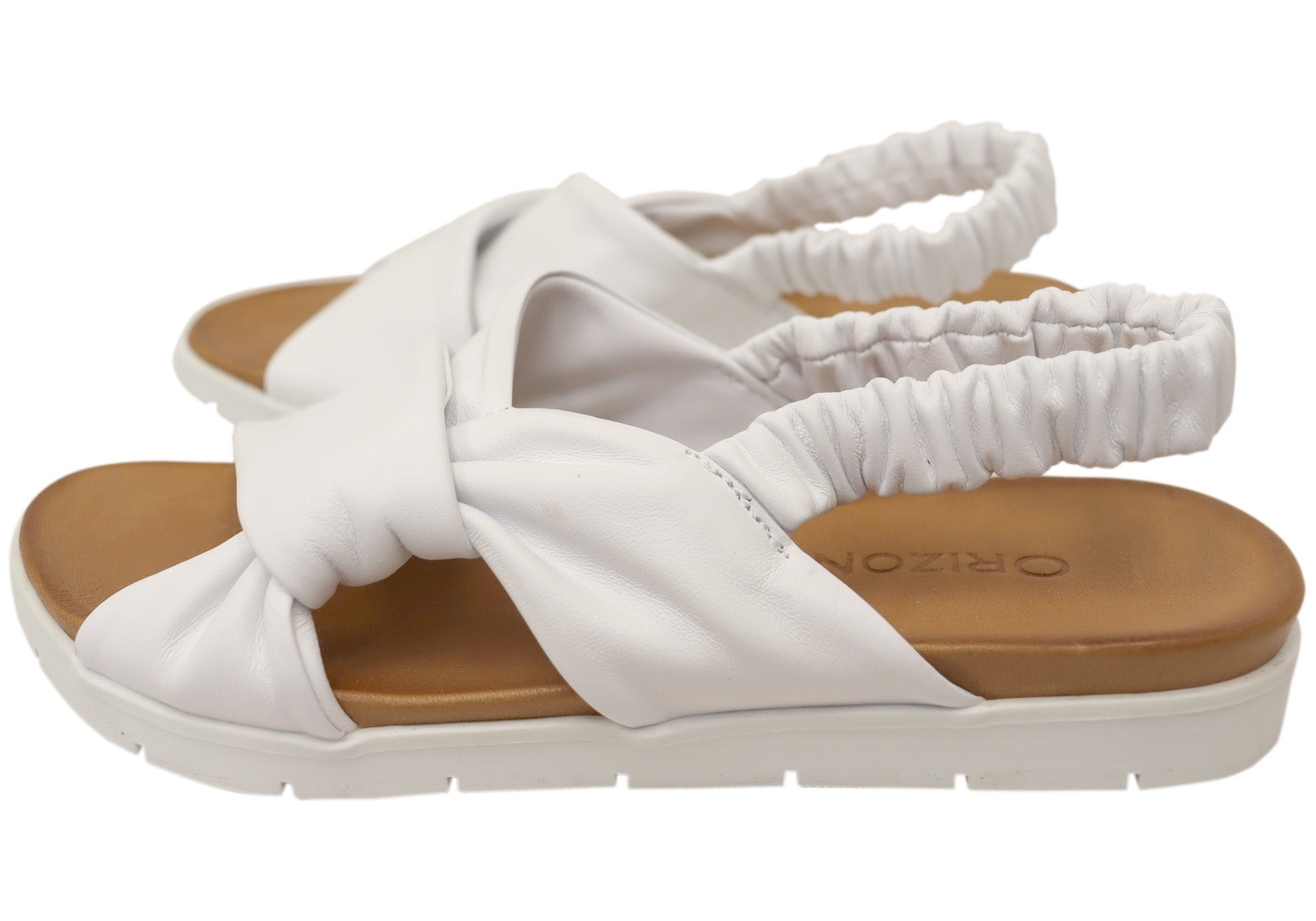 Orizonte Shanty Women's Comfortable European Leather Sandals - Stylish Summer Casual Sandals for Walking, Beach & Vacation