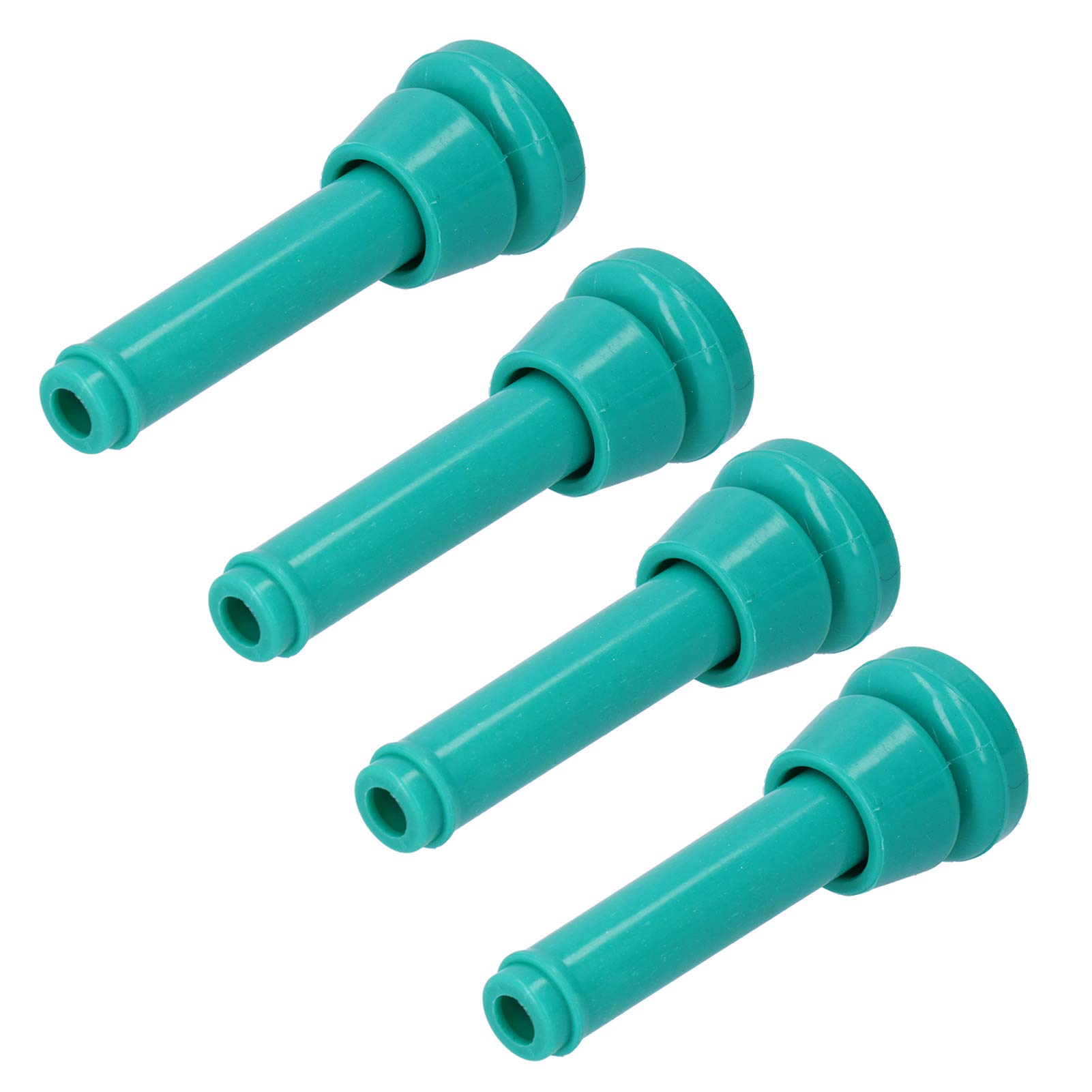 4Pcs Green Silicone Milking Machine Liners for Cattle & Cows - Durable Livestock Milking Tools for Dairy Farms & Homesteads