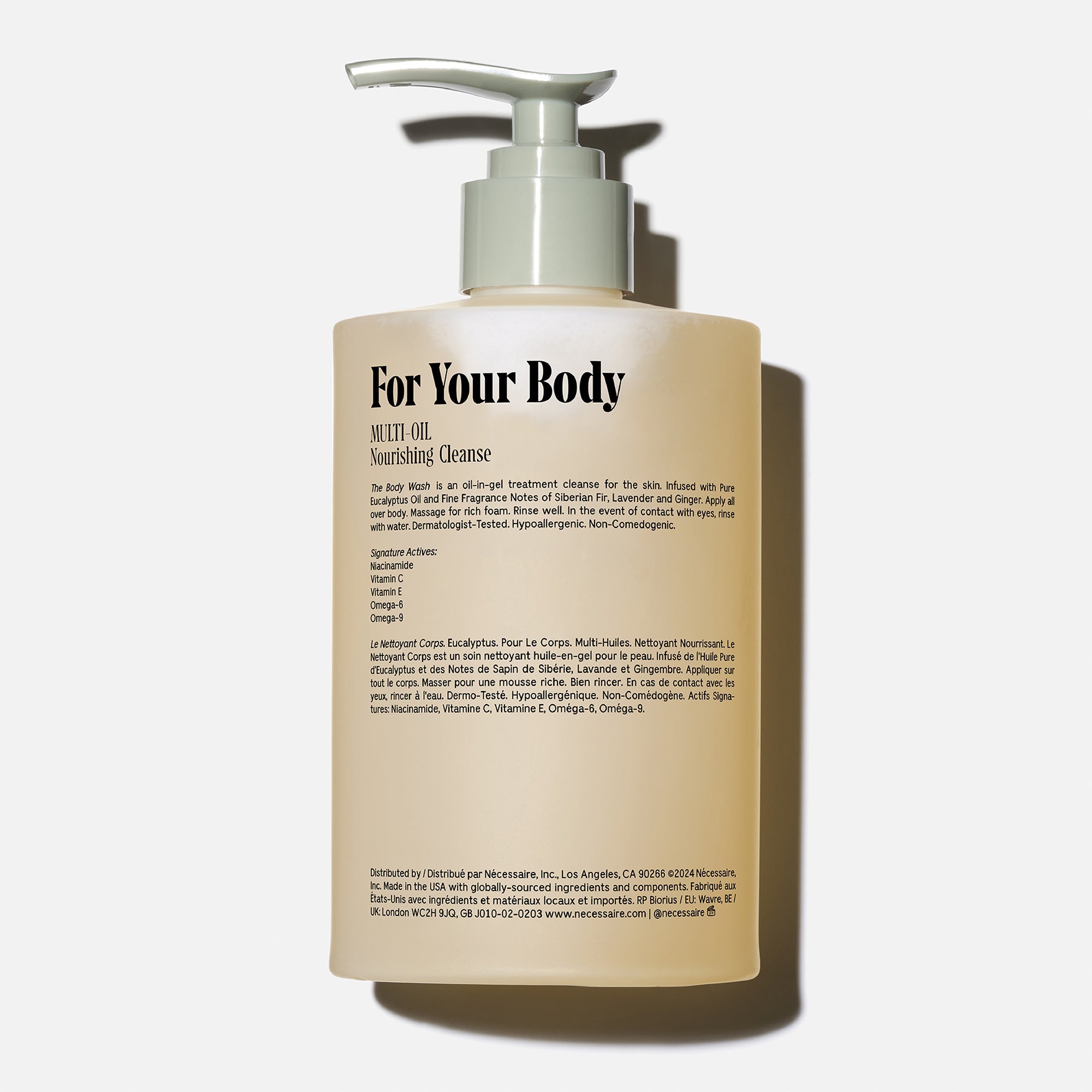 Refreshing Eucalyptus Body Wash for Men & Women - Hydrating & Soothing Shower Gel for Dry Skin - Perfect for Morning Showers & Relaxing Baths