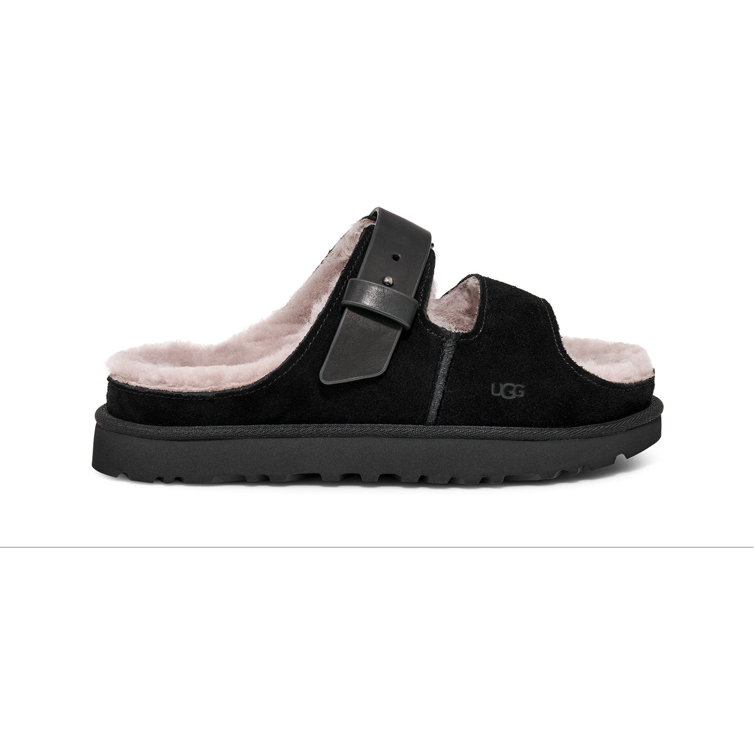 UGG Women's Greenport Strap Slide Sandals - Comfortable Summer Casual Shoes for Beach, Pool & Outdoor Wear
