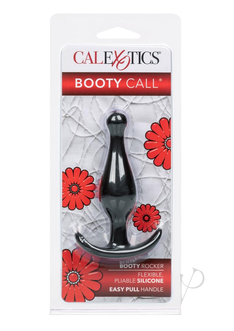 Premium Silicone Butt Plug - Booty Call Booty Rocker for Enhanced Pleasure | Black | Perfect for Couples Play & Solo Exploration