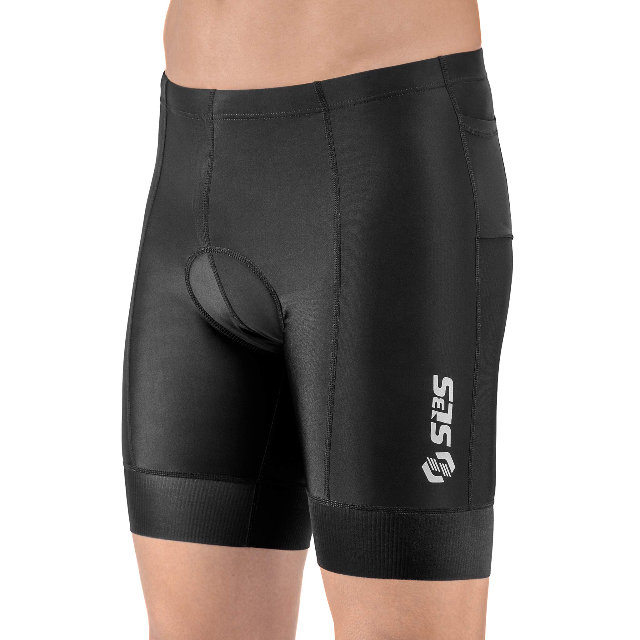 Men's Triathlon Shorts with 2 Pockets – Athlete-Designed Tri Shorts for Racing – Ideal for Triathlons, Cycling, and Running