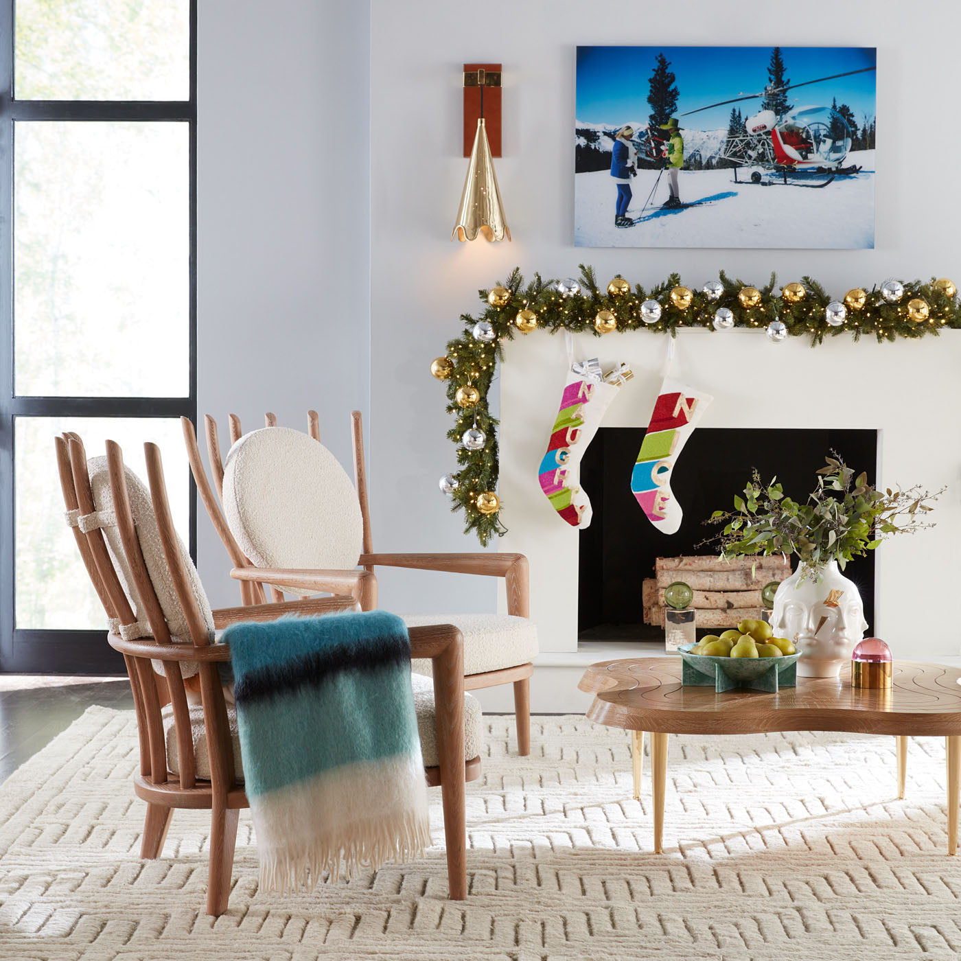Slim Aarons Snowmass Village Vintage Photograph Print - Wall Art Decor for Living Room, Office & Gallery