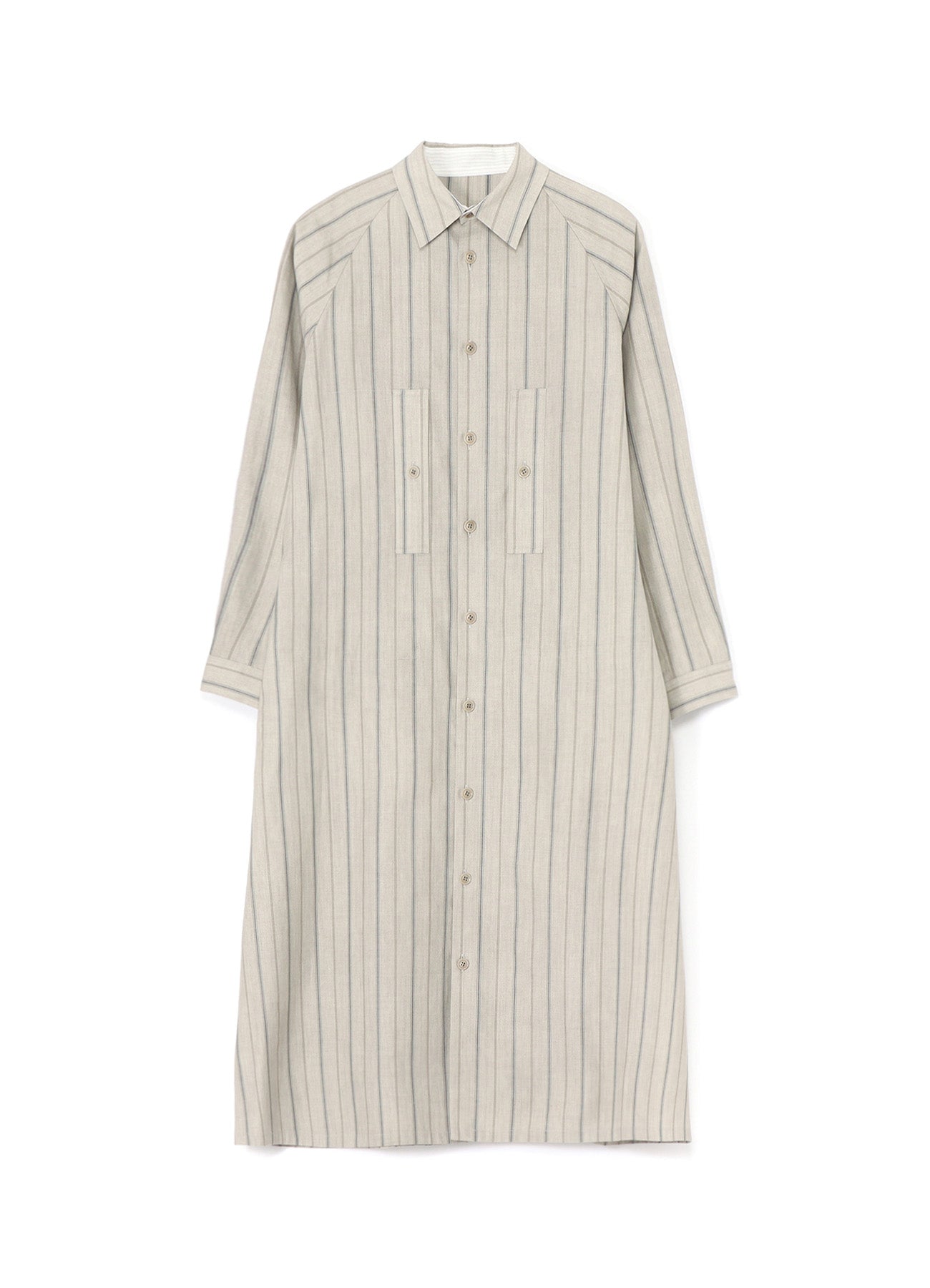 Stylish Cotton Stripe Ink Dyed Chest Pocket Dress for Women | Casual Summer Outfit, Beach Wear & Office Attire
