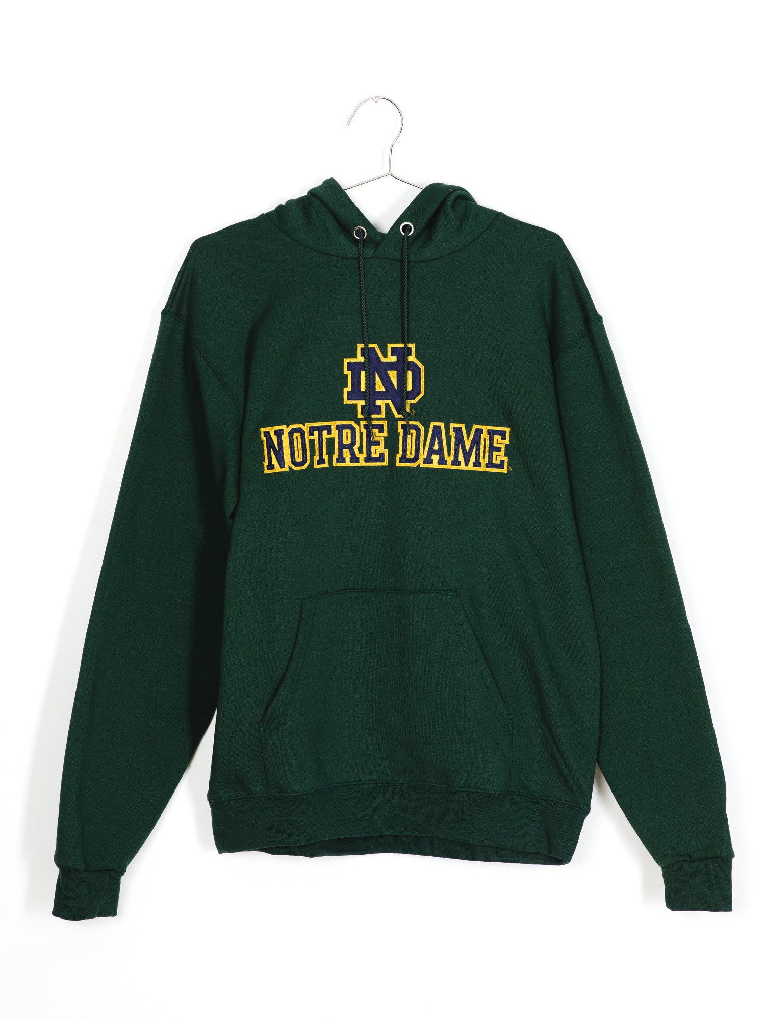 Champion Eco Powerblend Notre Dame University Hoodie - Men's & Women's Pullover Sweatshirt for College Fans | Cozy Fleece Lining | Machine Washable | Perfect for Game Day, Campus Wear & Casual Outfits