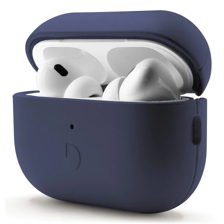 Vegan Leather Case for AirPods Pro 2nd & 1st Generation - Premium Protective Cover for Everyday Use, Commuting & Travel