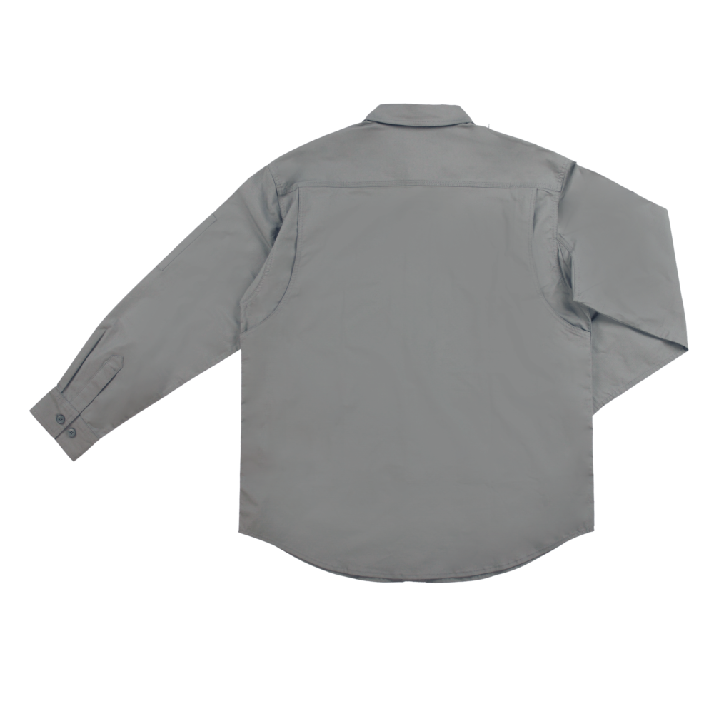 Tough Duck Stretch Ripstop Long Sleeve Work Shirt WS19 - Durable & Comfortable for Construction, Landscaping & Outdoor Work