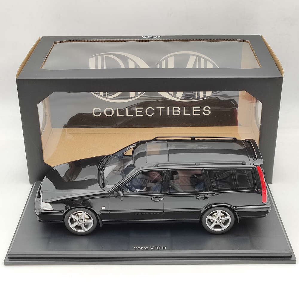 1/18 Scale VOLVO V70 R P80 1998 Limited Edition Resin Model Car - DNA Collectibles DNA000232 Black - Perfect for Car Enthusiasts, Collectors & Home/Office Display