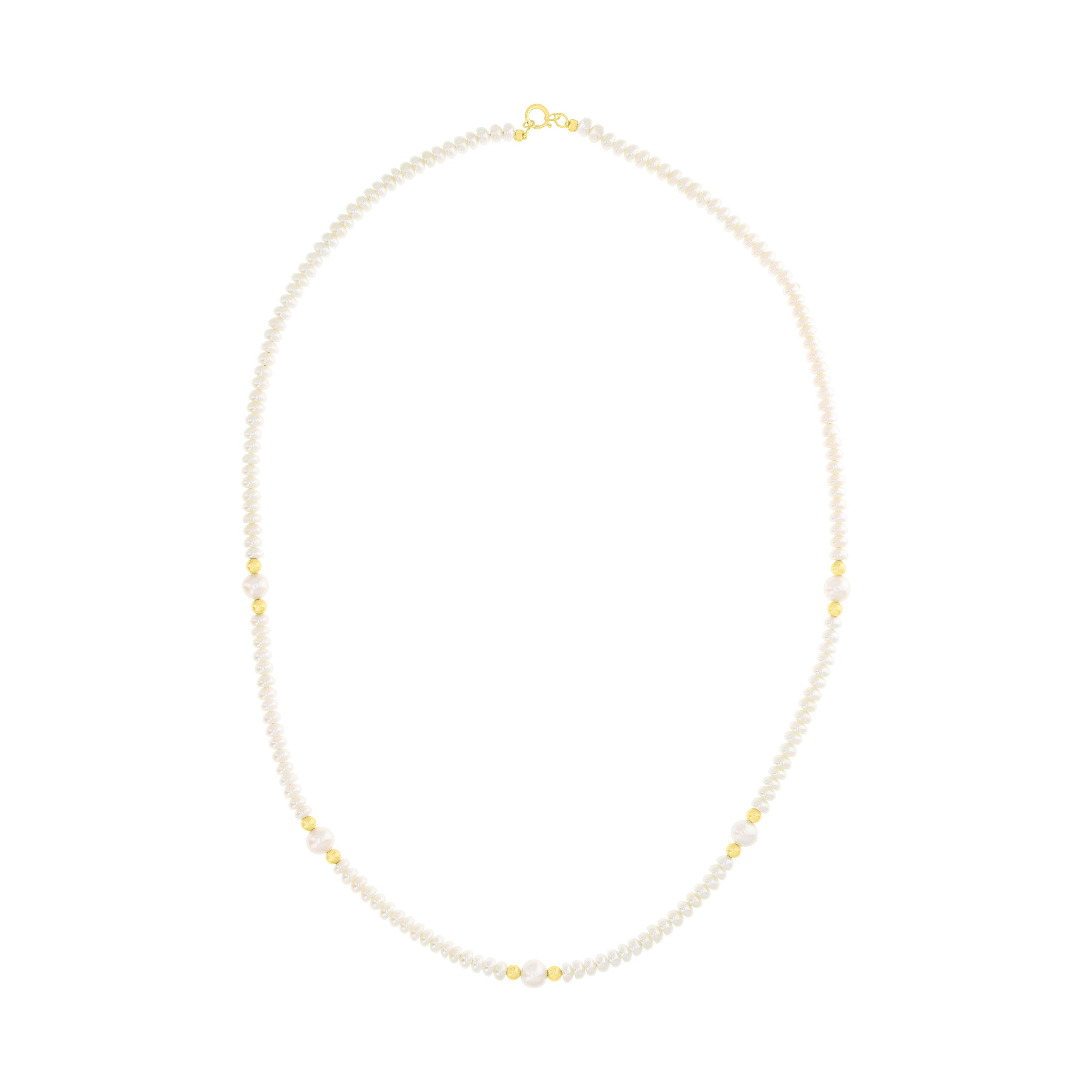 Elegant Button-Shaped Freshwater Pearl Necklace - 16 Inch Strand for Women, Perfect for Weddings, Parties & Everyday Wear