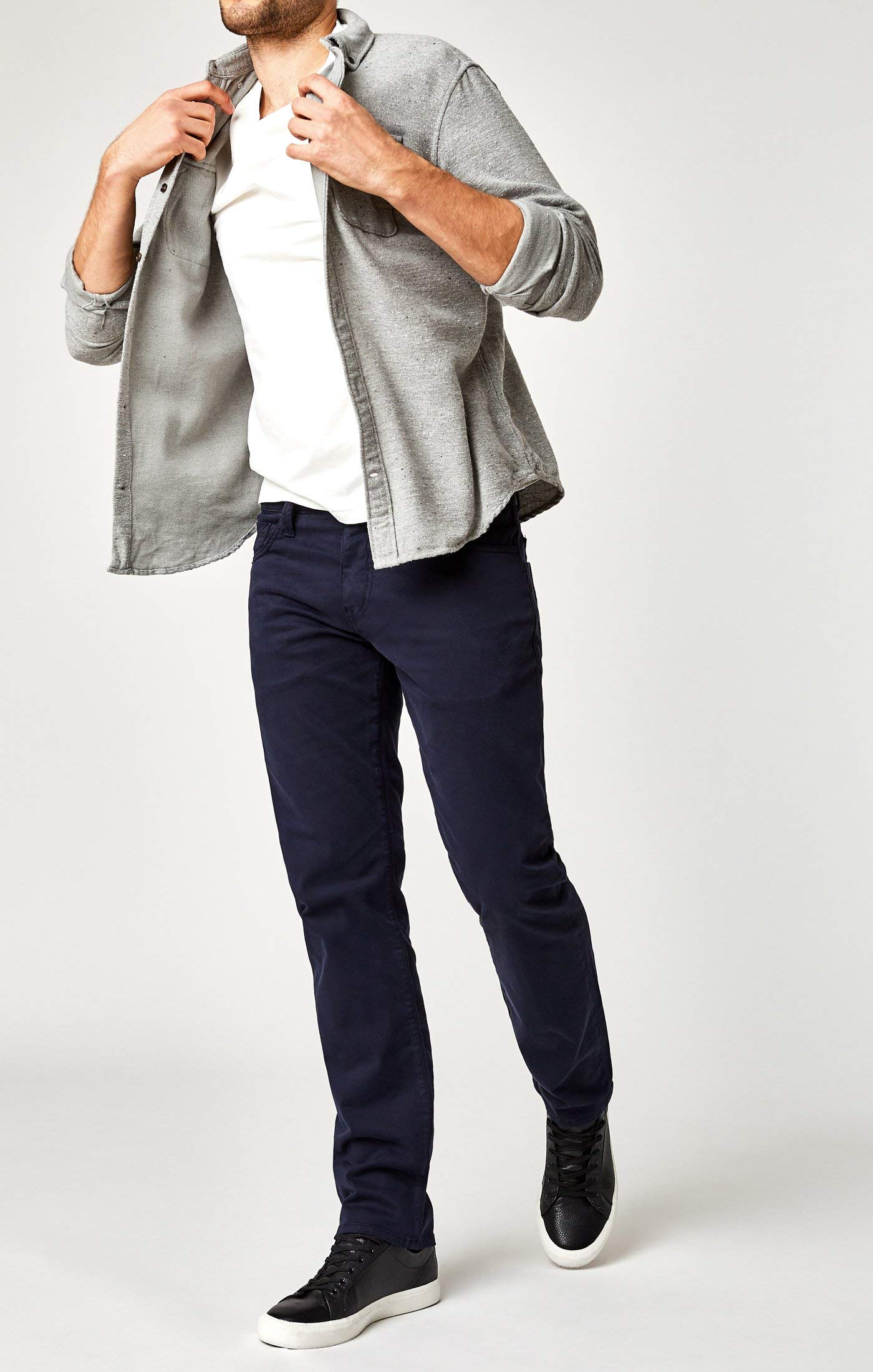 Mavi Men's Zach Straight Leg Twill Jeans - Classic Fit Denim Pants for Casual Wear | Perfect for Office, Dating & Everyday Outfits