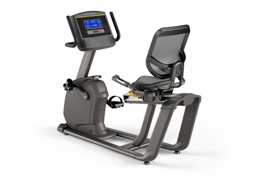 Matrix R30 Recumbent Exercise Bike for Home Gym - Comfortable Low-Impact Workout Machine with LCD Display | Perfect for Seniors, Physical Therapy & Indoor Cardio Training