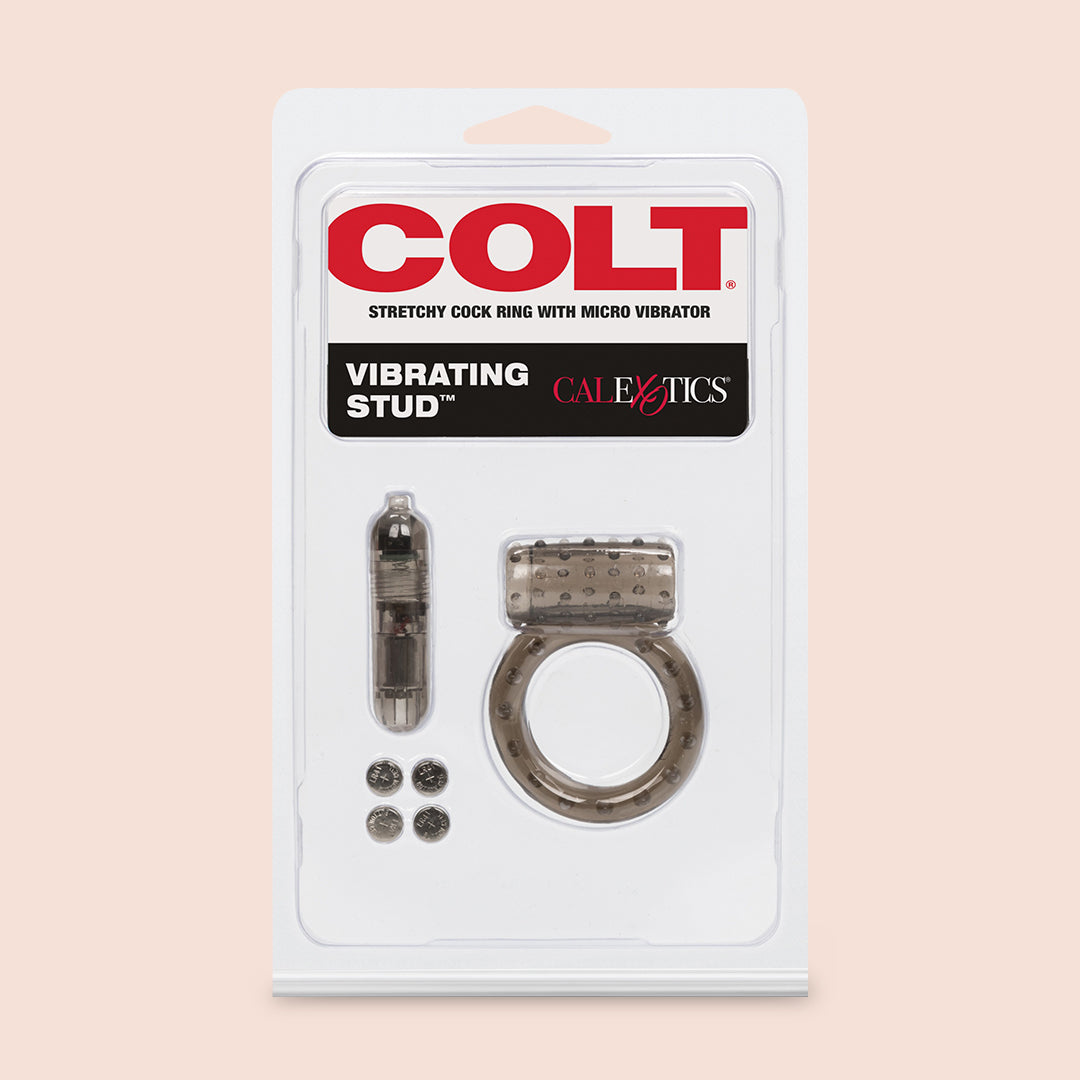 COLT Vibrating Stud™ - Premium Vibrating Cock Ring for Enhanced Pleasure | Perfect for Couples & Solo Play | Sensual Massager for Intimate Moments