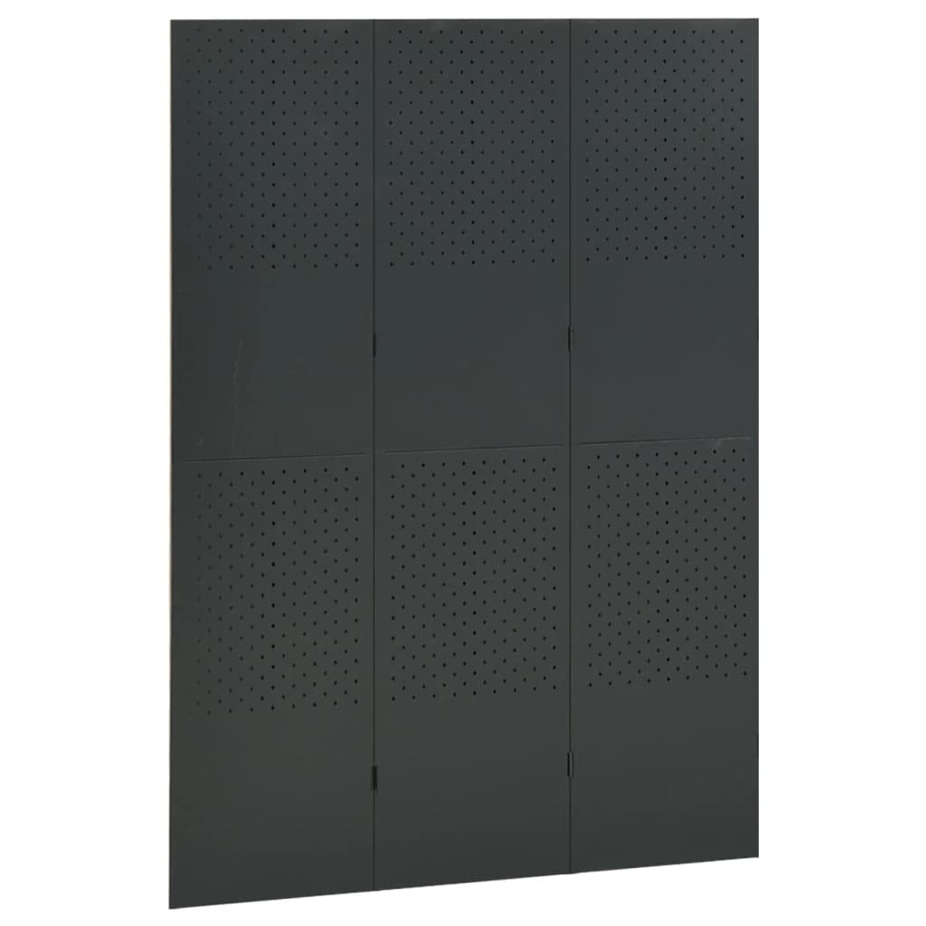 CHARMMA 3-Panel Room Divider Screen - 47.2