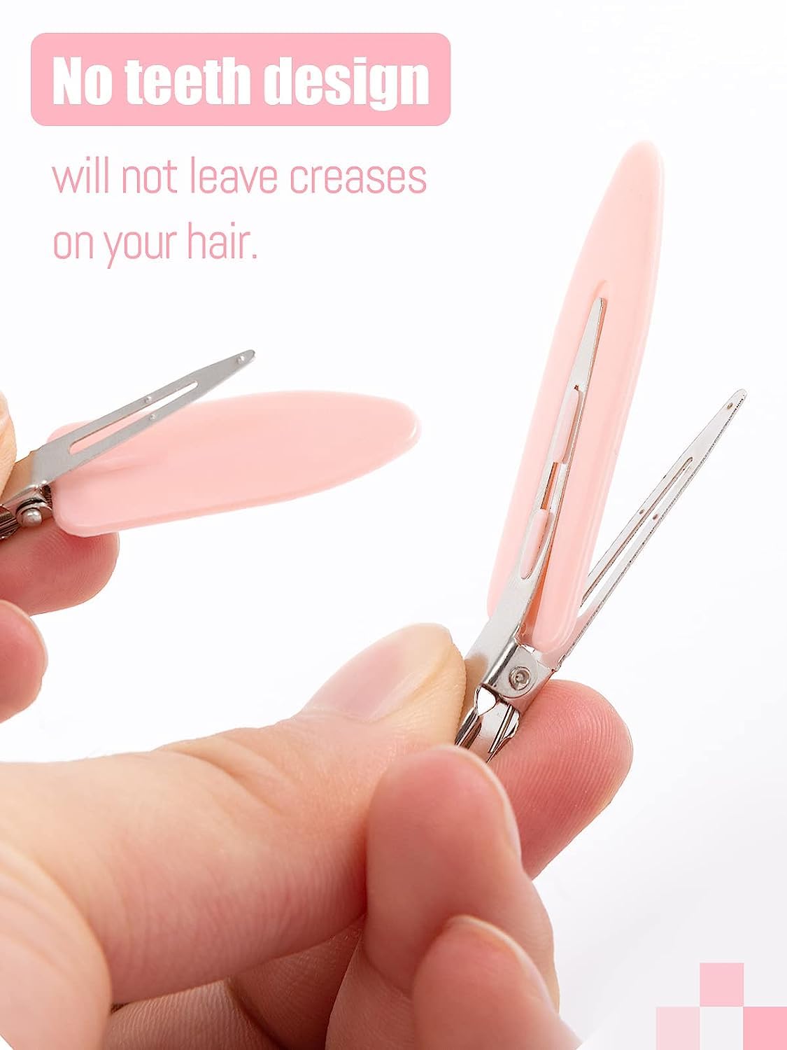 Ashkash 6-Piece No Bend No Crease Hair Clips - Duck Bill Styling Clips & Alligator Barrettes for Salon, Hairstyling, Bangs & Waves (Multicolor) - Perfect for Women, Girls & Professional Hairdressing