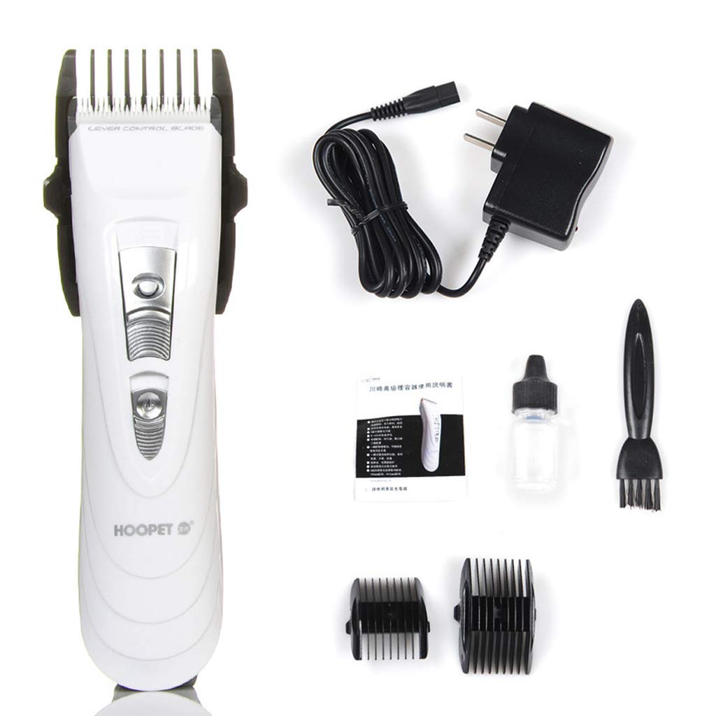 Professional USB Rechargeable Cordless Pet Grooming Kit - Quiet Electric Dog & Cat Hair Clippers with Detachable Washable Blades - Perfect for Home Grooming, Trimming, and Shaving Pets (Ideal for Dogs, Cats, and Small Animals)