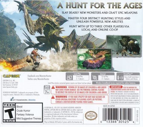Monster Hunter Generations - Nintendo Switch Game | Action RPG Adventure | Hunt Epic Monsters & Explore Vast Worlds | Perfect for Solo & Multiplayer Gaming