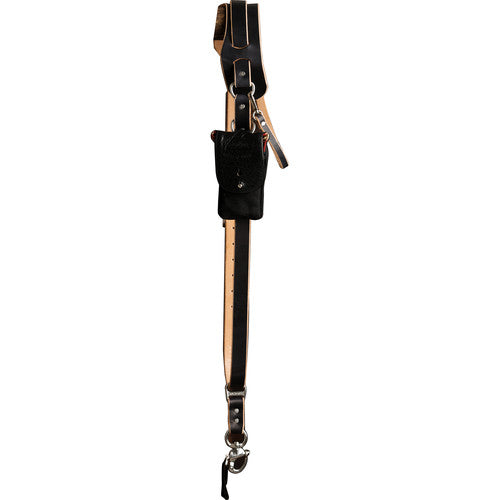 HoldFast Gear Money Maker Solo Sling Right Handed Camera Strap - Medium Black | Comfortable DSLR/Mirrorless Camera Harness for Photographers | Perfect for Weddings, Travel & Outdoor Photography