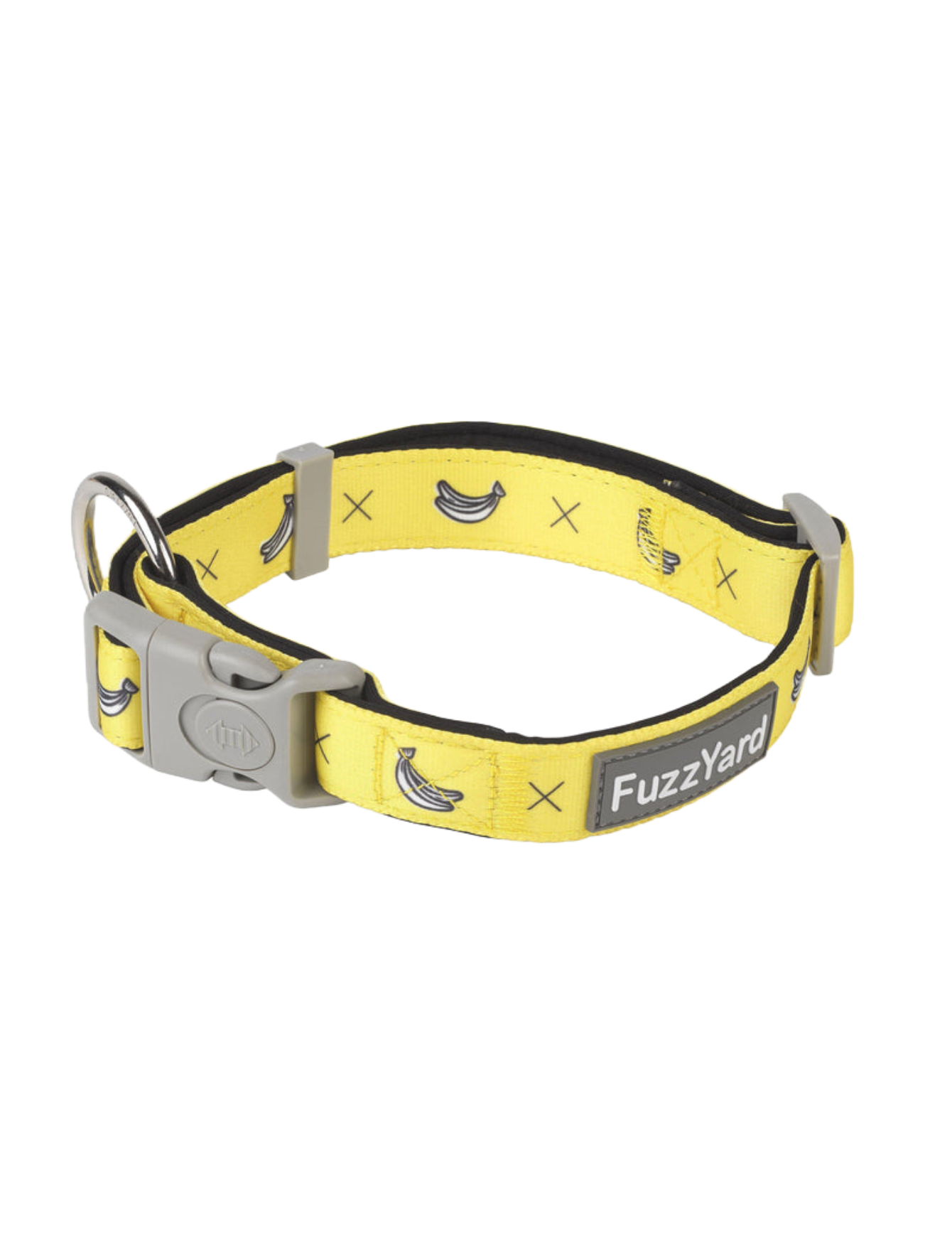 Fuzzyard Adjustable Pet Collar for Dogs & Cats - Monkey Mania Pattern, 3 Sizes (XS, S, M) - Perfect for Daily Walks, Outdoor Adventures & Pet Fashion