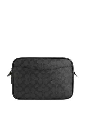 Coach Elias Signature Canvas Crossbody Bag for Women - Stylish & Compact Purse for Everyday Use, Travel & Shopping