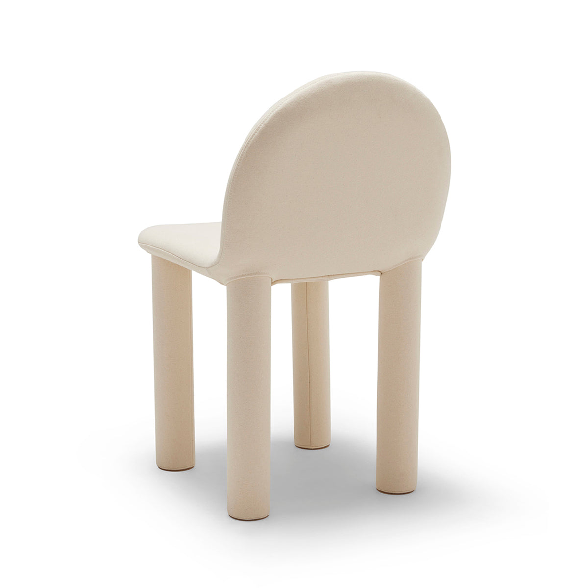 Hamptons Oat Arch Dining Chair - Modern Solid Wood Kitchen Chairs with Upholstered Seat - Perfect for Farmhouse Dining Room, Breakfast Nook & Restaurant Decor