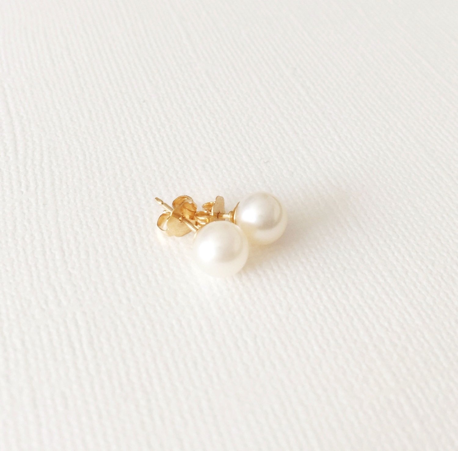 Elegant White Pearl Earrings for Women - Momi (E232) | Perfect for Weddings, Parties & Everyday Wear