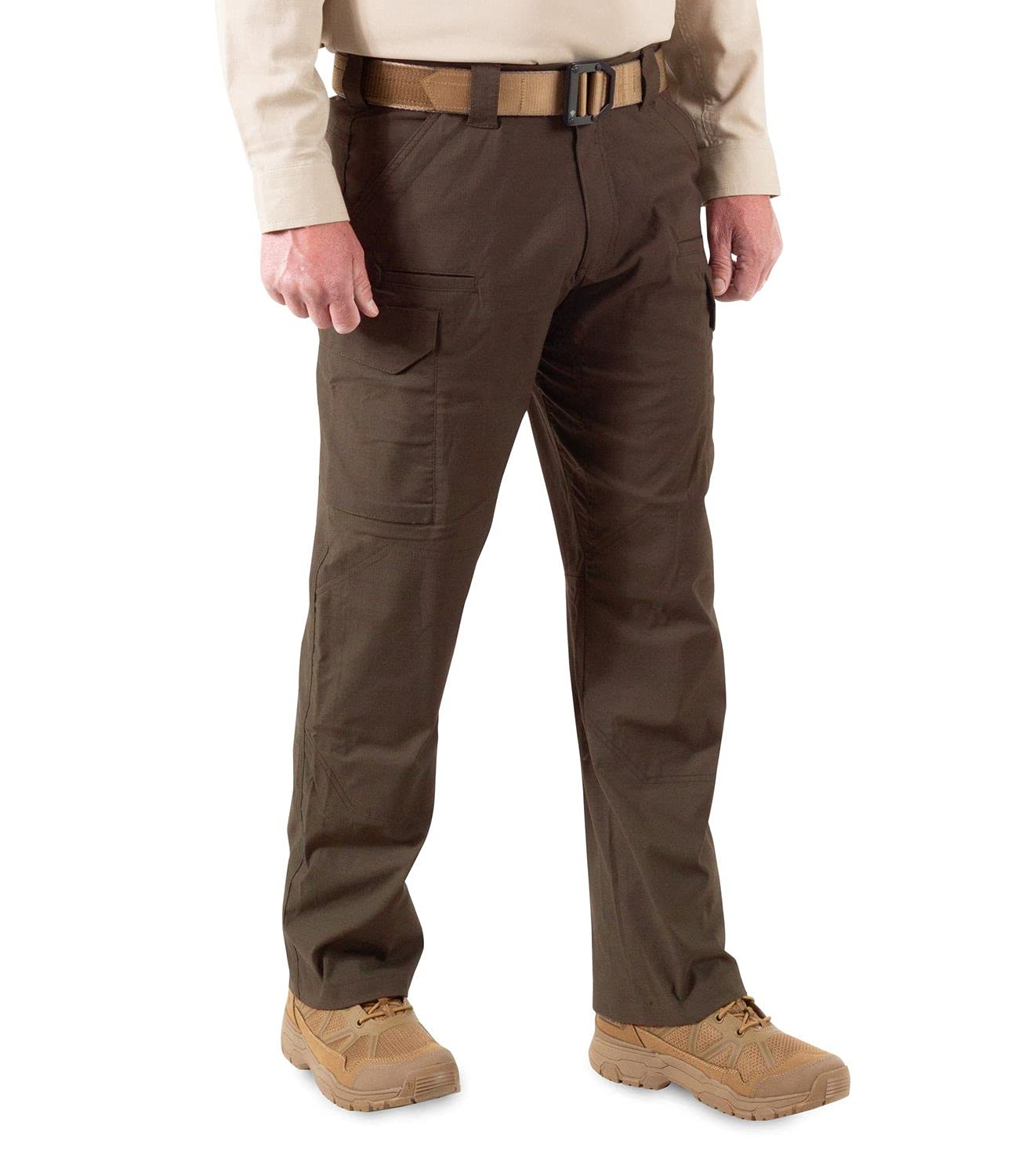 First Tactical Men's Cargo Pants - Durable Tactical Work Pants with Multiple Pockets for Outdoor, Hiking, and Workwear | Perfect for Construction, Hunting & Military Use